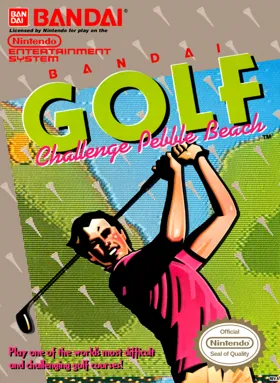 Bandai Golf - Challenge Pebble Beach (USA) box cover front